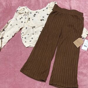 Toddler girl matching set